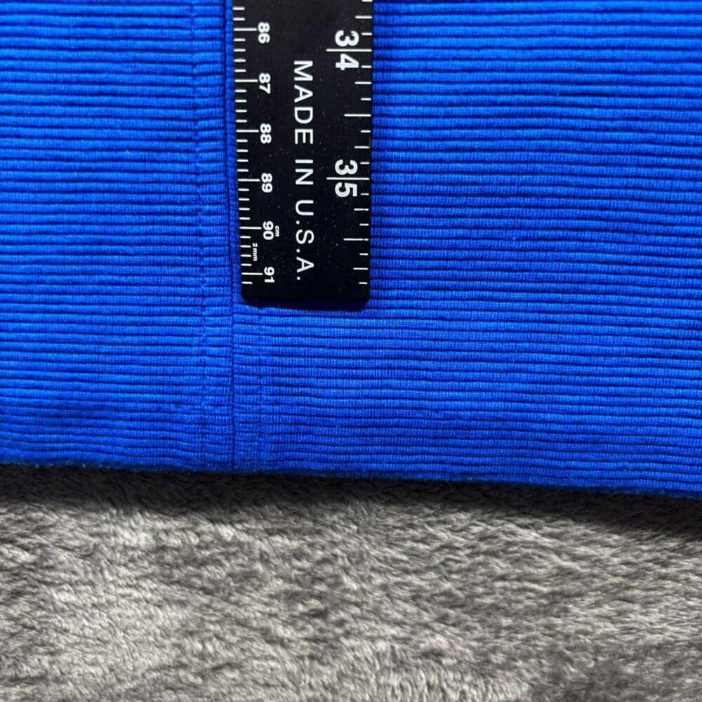 Boden Ellen Ottoman Shift Dress Ribbed Knee Length Business Modest Blue 8 P265 - Picture 6 of 9